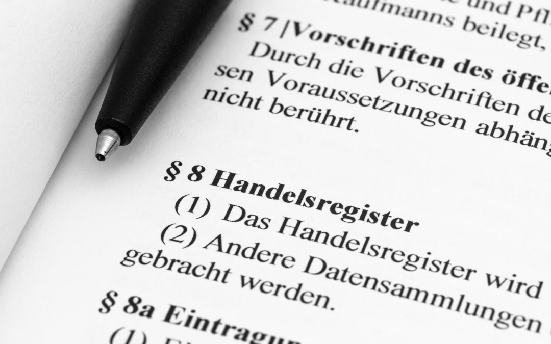 Eintragung ins Vereinsregister