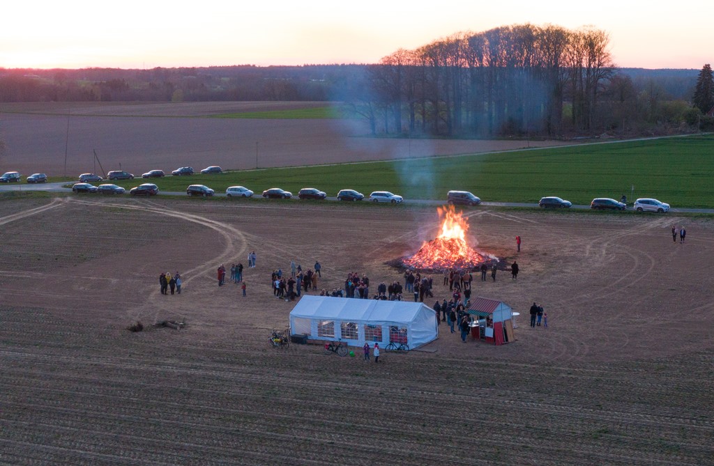 Osterfeuer 2022 der Dorfjugend Jardinghausen